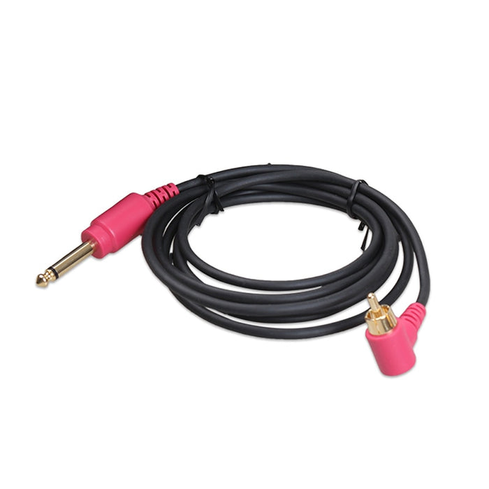 Silicone RCA Tattoo Clip Cord Stainless Steel Head Tattoo Power Machine Supplies
