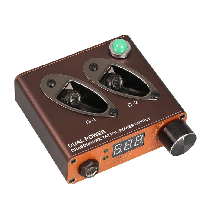 Professional Dual Cord Connection Mini Tattoo Power Box