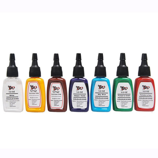 New Tattoo Supply Ink Pigment 8 Color 0.5 oz 15ml