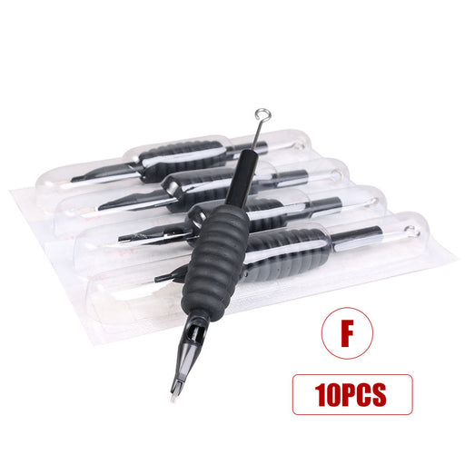 10pcs 19mm Disposable Black Grip with Needles